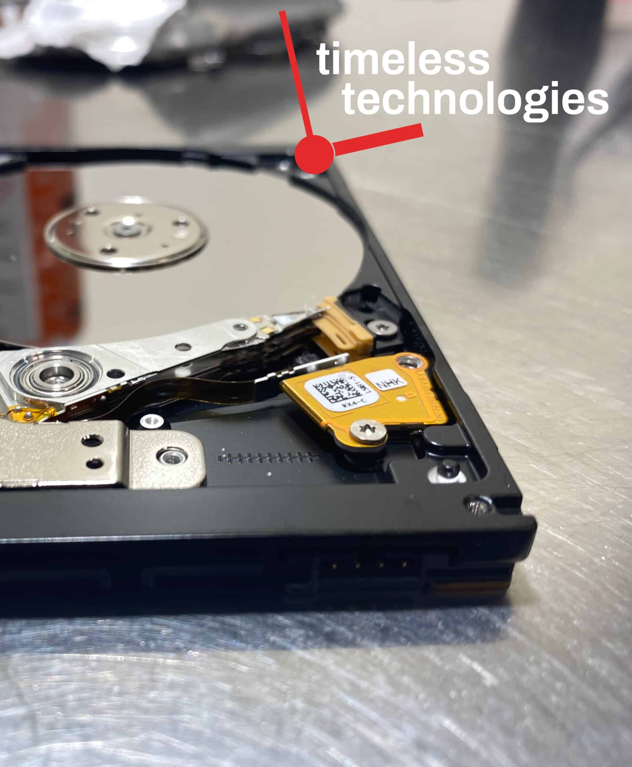 Hard Drive heads inspection